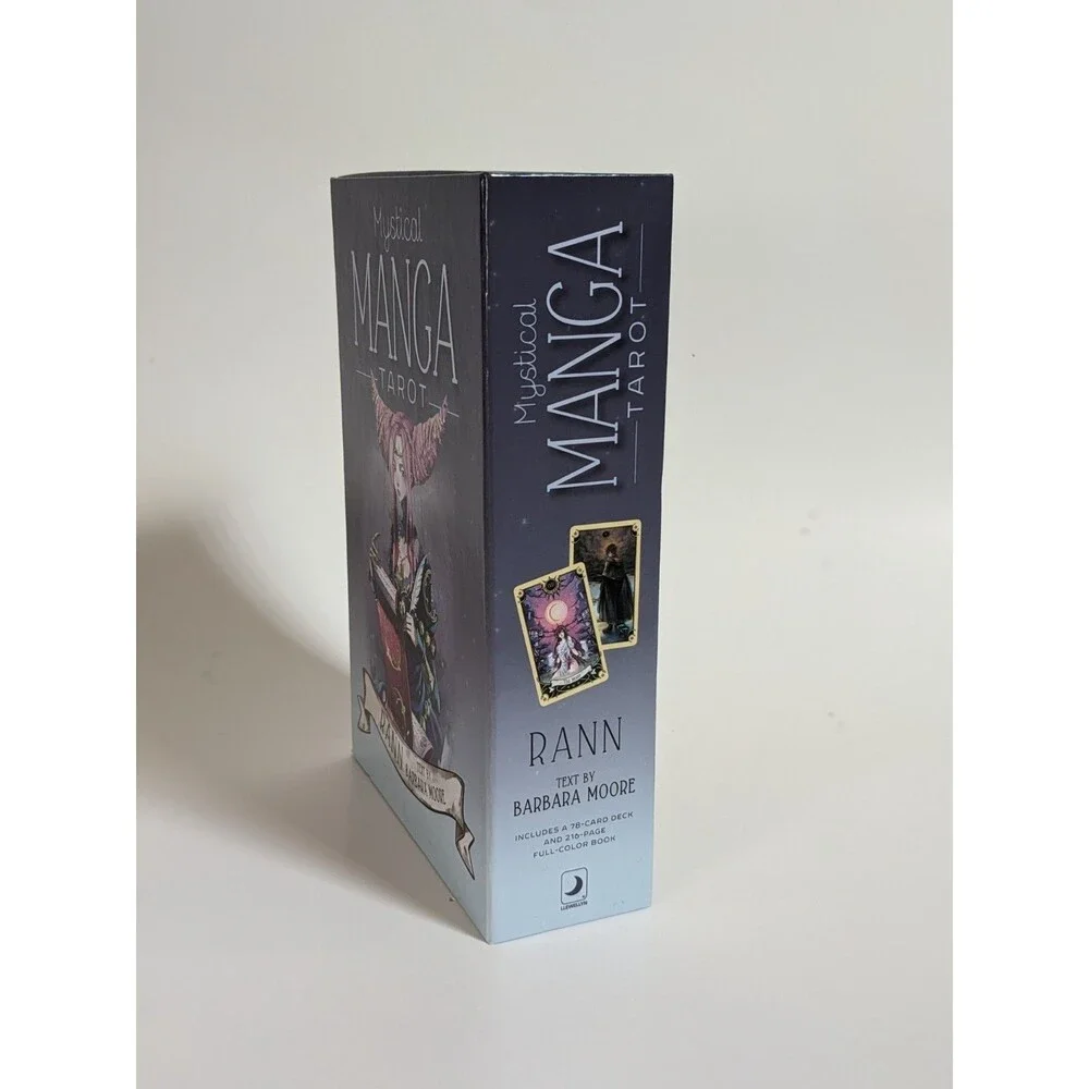 Mystical Manga Tarot Deck & Guidebook (2017) by Barbara Moore RANN‎ Complete Set